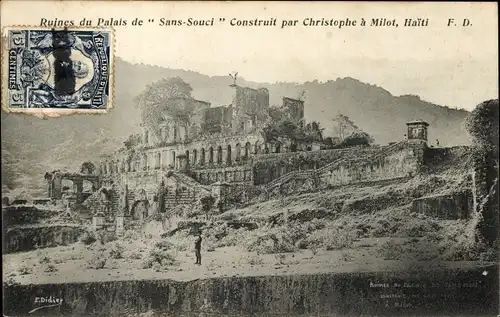 Ak Milot Haiti, Palais Sans Souci, Ruines