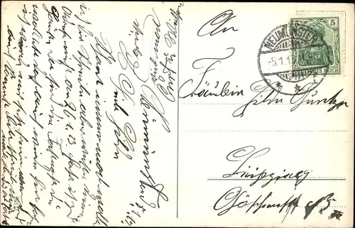 Ak Neumünster in Holstein, Kuhberg und Christianstraße, Park