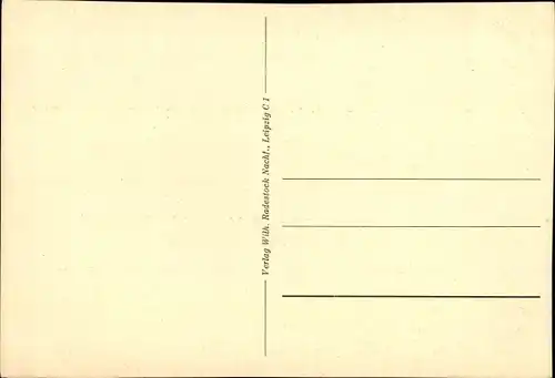 Ak Aus einem alten Städtchen, Max Baur