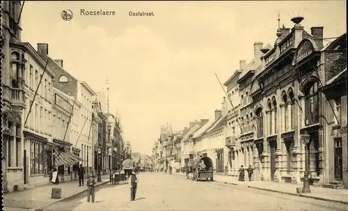 Ak Roeselare Roeselaere Rousselare Roulers Westflandern, Ooststraat