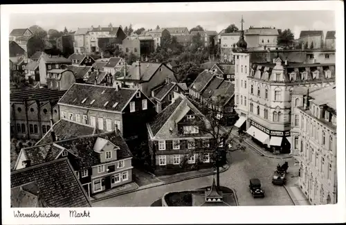 Ak  Wermelskirchen im Bergischen Land, Markt