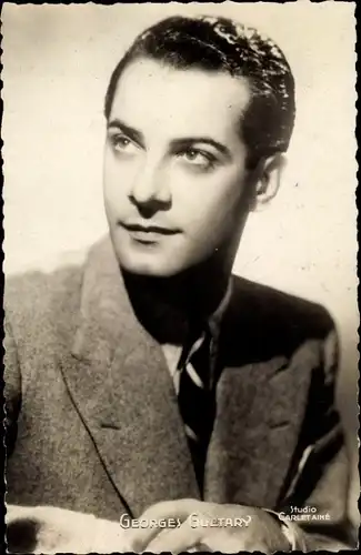 Ak Schauspieler Georges Guetary, Portrait