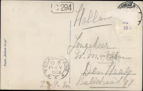 Ak Kronprinz Wilhelm von Preußen mit seinem ältesten Sohn