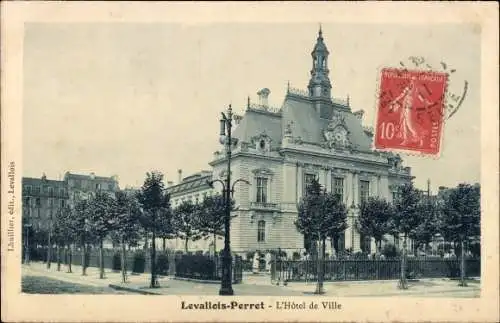 Ak Levallois Perret Hauts de Seine, L'Hotel de Ville