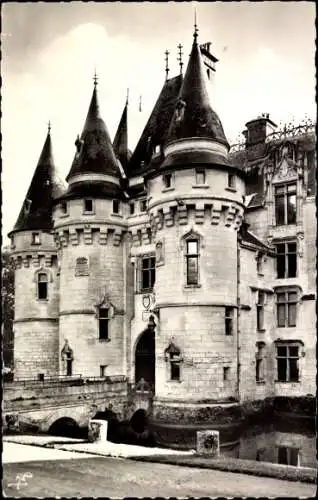 Ak Vigny Val d'Oise, Schloss, Haupteingang