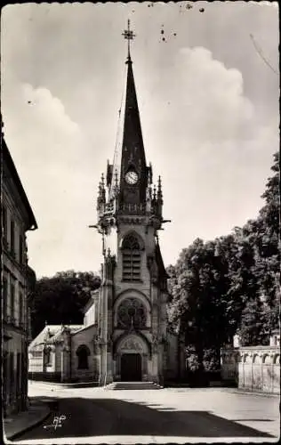 Ak Vigny Val d'Oise, Kirche Saint Medard