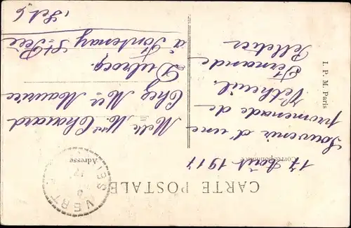 Ak Vétheuil Val-d´Oise, Kirche, Innenansicht