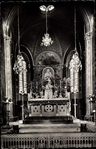 Ak St Leu la Foret Val d'Oise, Kirche, Chorraum