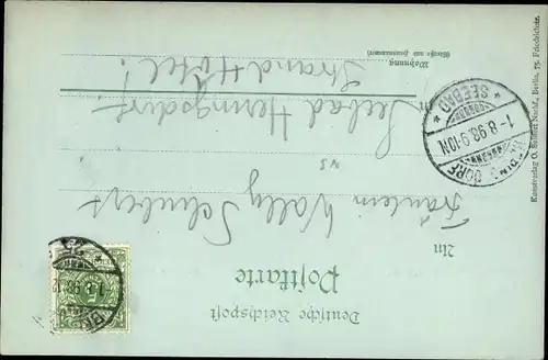 Mondschein Ak Berlin Mitte, Alexanderplatz, Stadtbahn, Rathaus