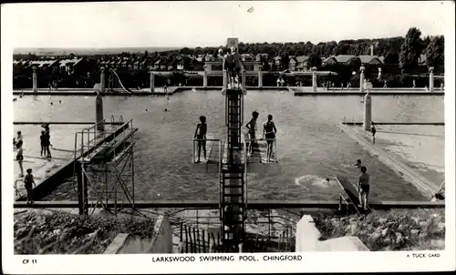 Ak Chingford Waltham Forest London England, Larkswood Swimming Pool