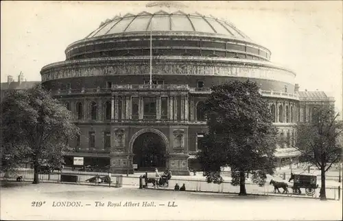 Ak London England, general view of the Royal Albert Hall