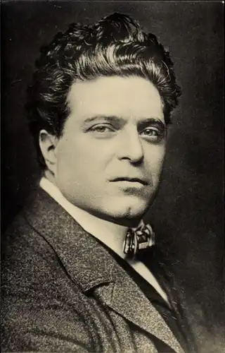 Ak Komponist Pietro Mascagni, Portrait