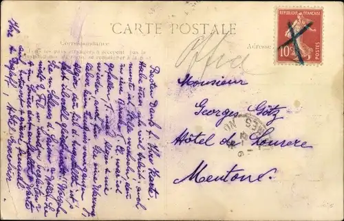 Ak Algerien, maurisches Stadtkostüm