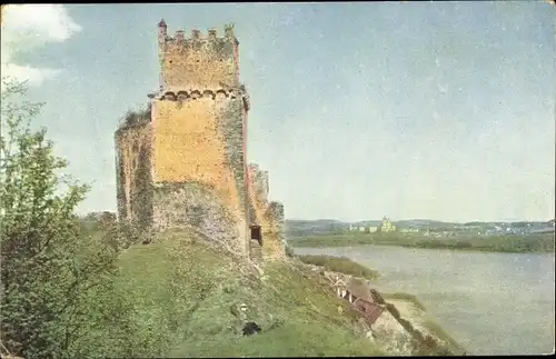 Ak Weitenegg Leiben Niederösterreich, Ruine