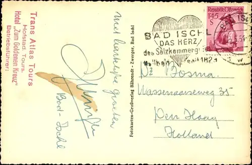 Ak Bad Ischl in Oberösterreich, mit Zimnitz