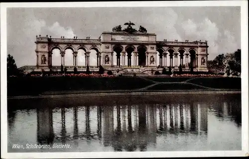 Ak Wien 13 Hietzing Österreich, Schönbrunn, Gloriette