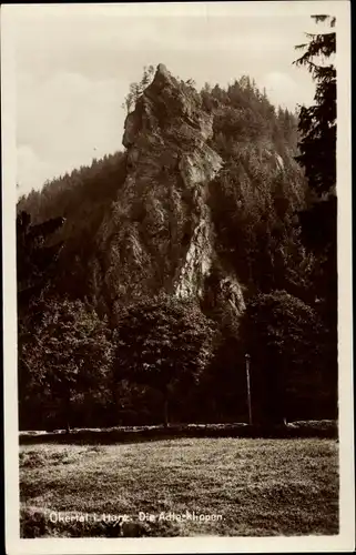 Ak Oker Goslar am Harz, Okertal, Adlerklippen