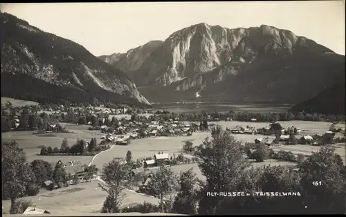 Ak Alt Aussee Altaussee Steiermark, Panorama, Trisselwand