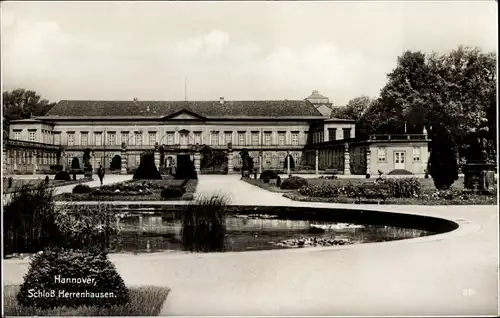 Ak Hannover in Niedersachsen, Schloss Herrenhausen