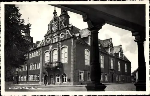 Ak Arnstadt in Thüringen, Rathaus