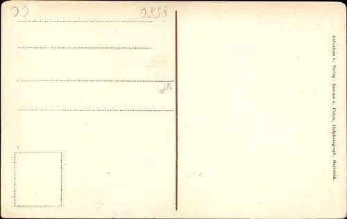 Ak Bayreuth in Oberfranken, Kgl. Opernhaus, Innenansicht