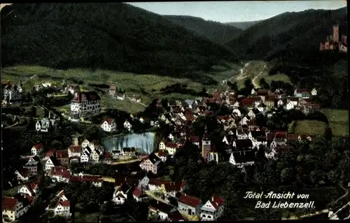 Ak Bad Liebenzell im Schwarzwald, Totalansicht