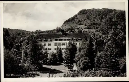 Ak Bad Ditzenbach in Württemberg, Neues Kurhaus