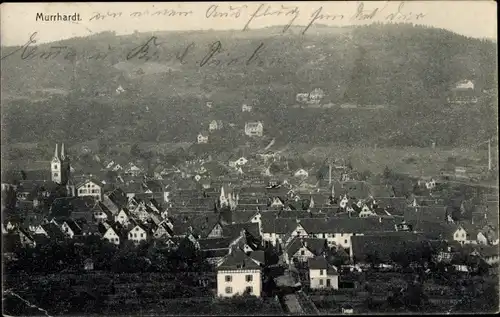 Ak Murrhardt in Württemberg, Totalansicht