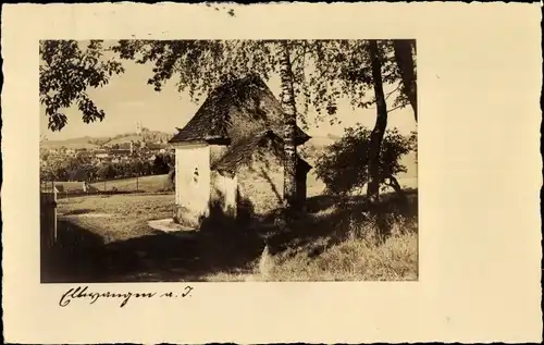 Ak Ellwangen an der Jagst Württemberg, Häuschen