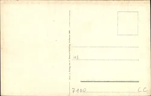 Ak Heilbronn am Neckar, Steg, Götzenturm