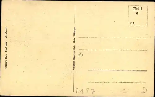 Ak Murrhardt in Württemberg, Panorama
