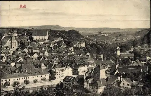 Ak Schwäbisch Hall in Württemberg, Gesamtansicht