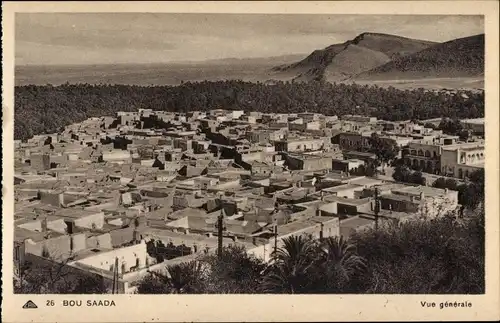 Ak Bou Saada Algerien, Gesamtansicht