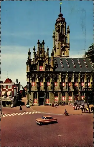 Ak Middelburg Zeeland Niederlande, Rathaus