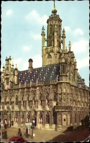 Ak Middelburg Zeeland Niederlande, Rathaus