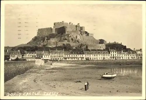 Ak Gorey Channel Island Jersey, Mont Orgueil Castle