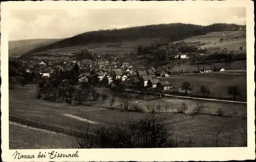 Ak Nazza bei Eisenach, Blick auf Ort