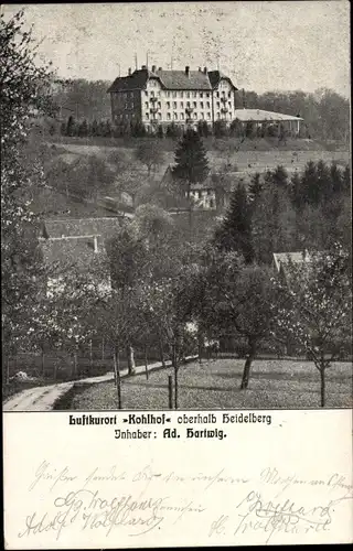 Ak Kohlhof Heidelberg am Neckar, Luftkurort