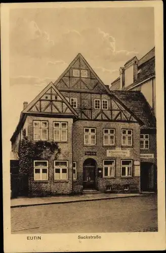 Ak Eutin in Ostholstein, Sackstraße