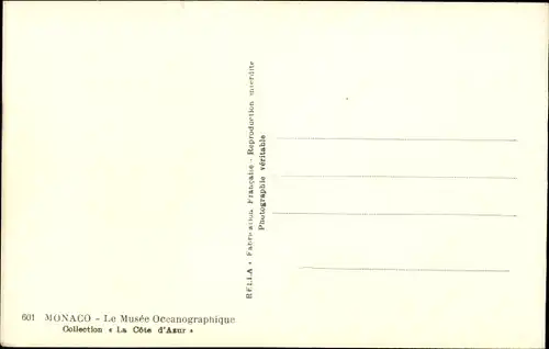 Ak Monaco, Musee Oceanographique