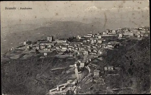 Ak Brunate Lago di Como Lombardia, Panorama