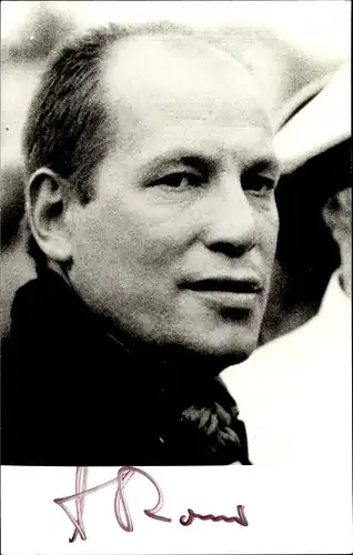 Ak Schauspieler Jürgen Roland, Portrait, Autogramm