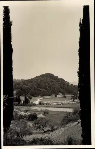 Ak Olympia Griechenland, Der Heilige Hügel von Kronion