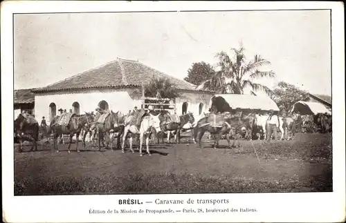 Ak Brasilien, Caravane de transports