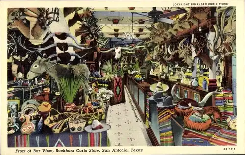 Ak San Antonio Texas USA, Buckhorn-Curio-Store