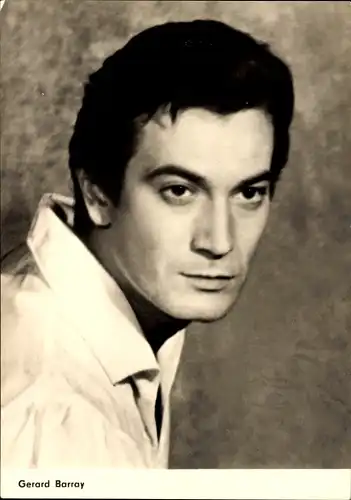 Ak Schauspieler Gerard Barray, Portrait