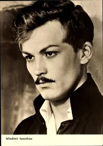 Ak Schauspieler Wladimir Iwaschow, Bela - Tragik einer Liebe, Portrait