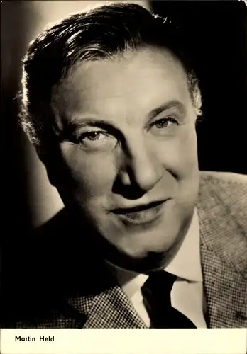 Ak Schauspieler Martin Held, Der letzte Zeuge, Portrait