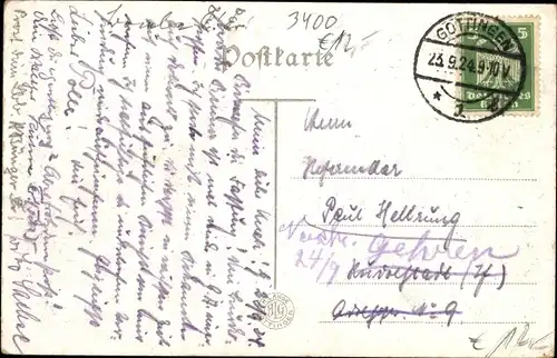 Ak Göttingen in Niedersachsen, Ratskeller