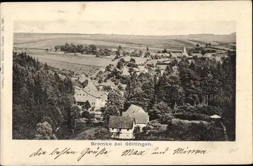 Ak Bremke Gleichen Landkreis Göttingen, Gesamtansicht